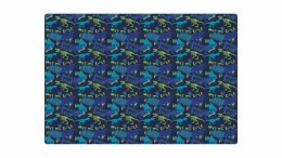 Podkład na biurko nadruk dinozaur granatowe plastik [mm:] 380x560 Biurfol (PSN-04-03) Biurfol