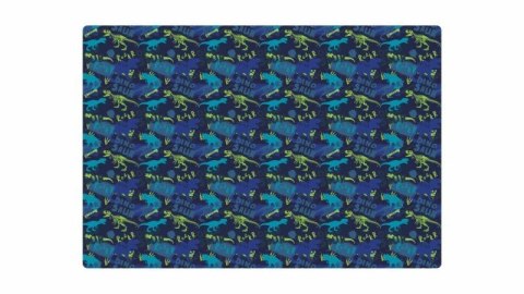 Podkład na biurko nadruk dinozaur granatowe plastik [mm:] 380x560 Biurfol (PSN-04-03) Biurfol