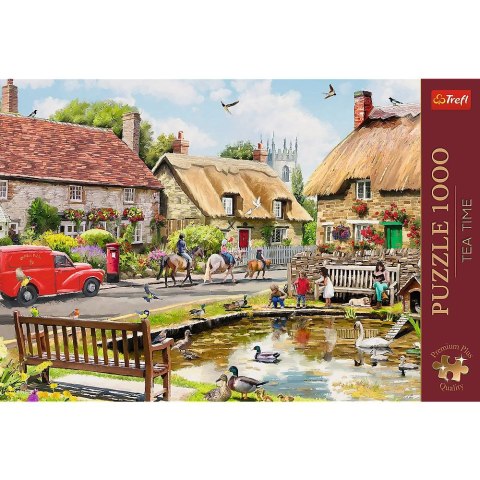 Puzzle Premium Plus Lato w miasteczku 1000 el. Trefl (10808) Trefl