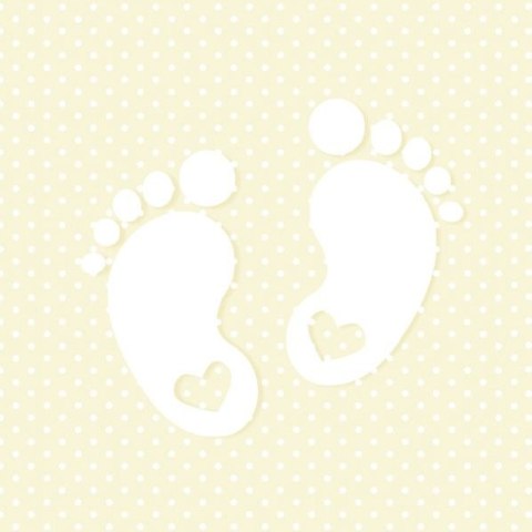 Serwetki chrzest różne papier [mm:] 330x330 Pol-mak (SL ch) Pol-mak