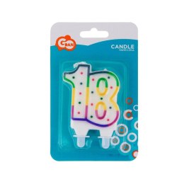 Świeczka urodzinowa KROPECZKI URODZINOWE Godan (PF-SCK18) Godan