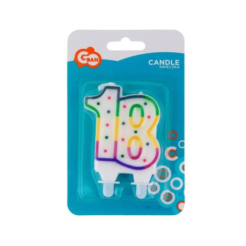 Świeczka urodzinowa KROPECZKI URODZINOWE Godan (PF-SCK18) Godan
