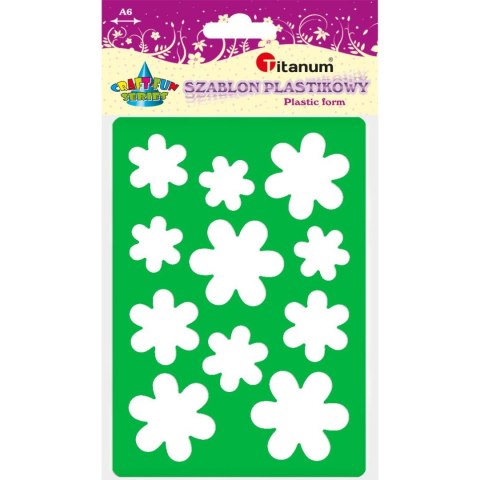 Szablon Craft-Fun Series A6 kwiaty Titanum (22934) Titanum