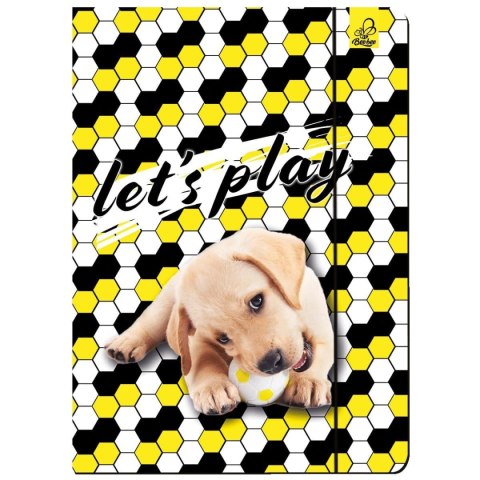 Teczka kartonowa na gumkę A4 Best Friend zwierzaki mix A4 mix Ev-corp (TA4BF2) Ev-corp