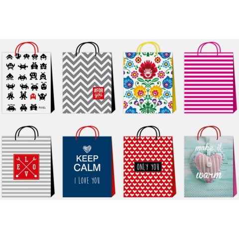 Torba prezentowa WALENTYNKI Interdruk (TORTH4W) Interdruk