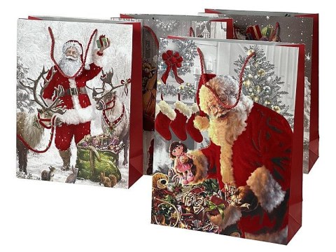 Torba prezentowa świąteczna [mm:] 400x300x 120 Adar (624801) Adar