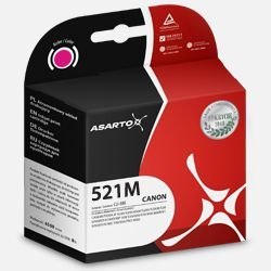 Tusz (cartridge) alternatywny Canon CLI521M magenta 9ml Asarto (AS-C521M) Asarto
