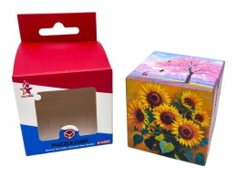 Układanka kostka 3x3 kwiaty Cabo Toys (K1133K) Cabo Toys