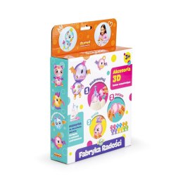 Zestaw kreatywny dla dzieci FABRYKA RADOŚCI - AKCESORIA 3D Dumel (DD30634) Dumel