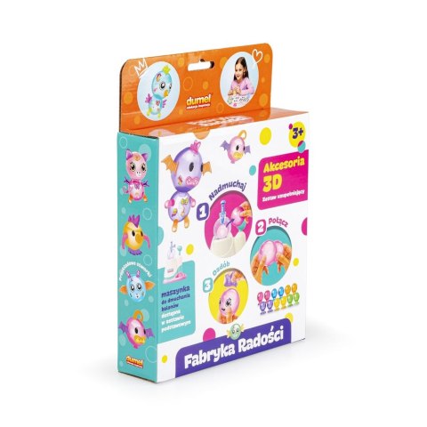 Zestaw kreatywny dla dzieci FABRYKA RADOŚCI - AKCESORIA 3D Dumel (DD30634) Dumel