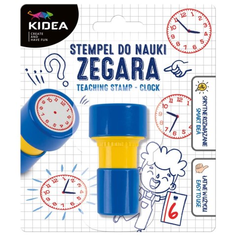 Zestaw pieczątek STEMPEL DO NAUKI ZEGARA Kidea (SNZKA) Kidea