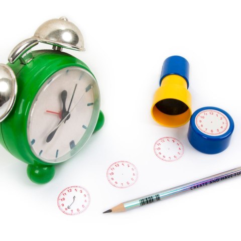 Zestaw pieczątek STEMPEL DO NAUKI ZEGARA Kidea (SNZKA) Kidea