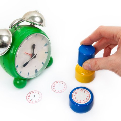 Zestaw pieczątek STEMPEL DO NAUKI ZEGARA Kidea (SNZKA) Kidea