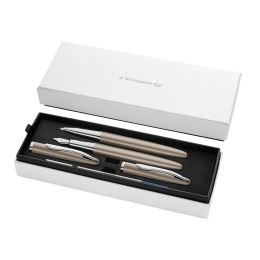 Zestaw piśmienniczy Jazz Noble Elegance Taupe pióro wieczne + pióro kulkowe Pelikan (400197483) Pelikan