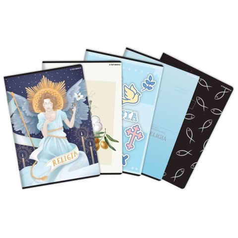 Zeszyt A5 tematyczny religia 32k. 70g krata Top 2000 (400168988) Top 2000