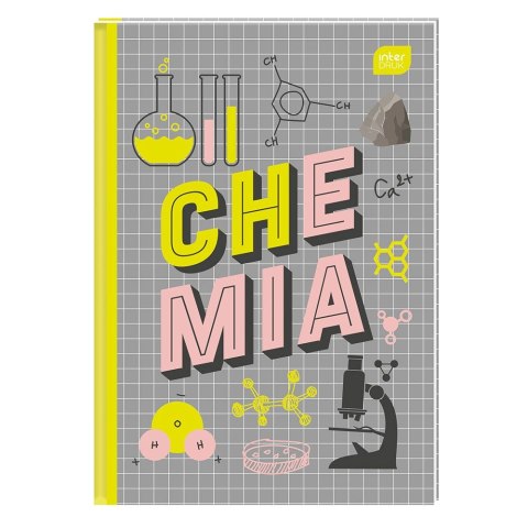 Brulion tematyczny A5 80k. 70g krata Interdruk (BRA5CHE) Interdruk