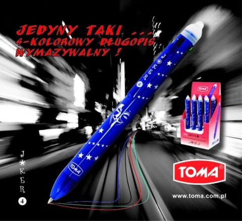 Długopis wkład mix 0,7mm Toma Toma