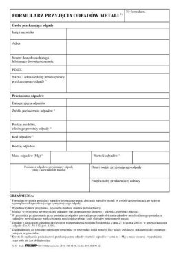 Druk samokopiujący A5 100k. Stolgraf (M51) Stolgraf