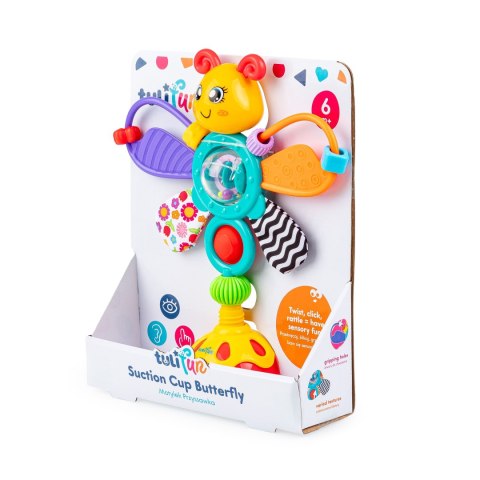 Grzechotka MOTYLEK PRZYSSAWKA Tuli Fun (TF30115) Tuli Fun
