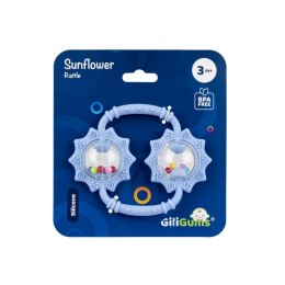 Grzechotka SŁONECZNIKI niebieska Giligums (GG30057) Giligums
