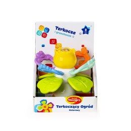 Grzechotka TERKOCZĄCY OGRÓD Z PRZYSSAWKĄ kolorowy Discovery (DD30827) Discovery