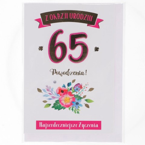 Kartka składana Jubileum B6 Artis collage Artis collage