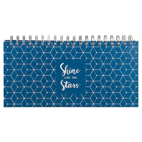 Kołozeszyt (kołonotatnik) 1/2 A4 108k. 100g linie Pukka (3024-GLE) Pukka