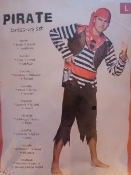 Kostium dla dorosłych, Pirat rozmiar L Bemag Bemag