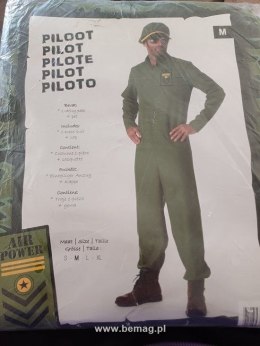 Kostium dla dorosłych, pilot rozmiar M Bemag Bemag