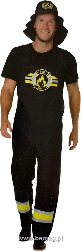 Kostium dla dorosłych, strażak rozmiar XL Bemag Bemag