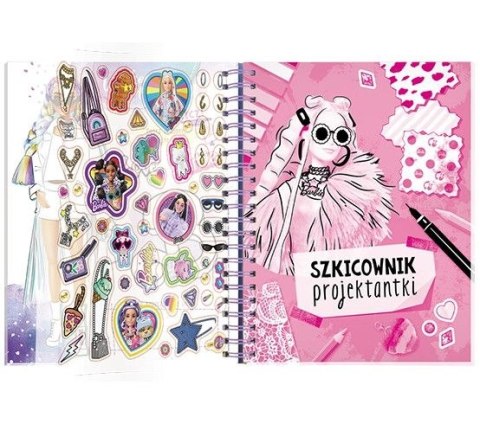 Książka dla dzieci Barbie™. Kreatywnik Ameet (SSK 1101) Ameet