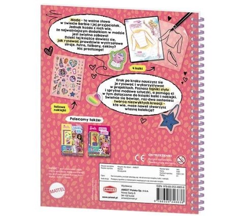 Książka dla dzieci Barbie™. Kreatywnik Ameet (SSK 1101) Ameet