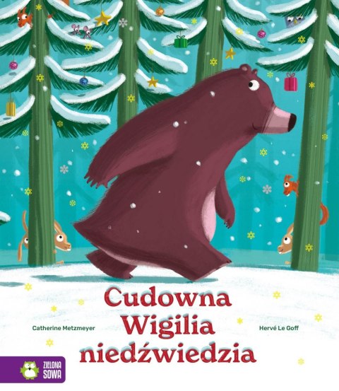 Książka dla dzieci Cudowna Wigilia niedźwiedzia Aksjomat Aksjomat