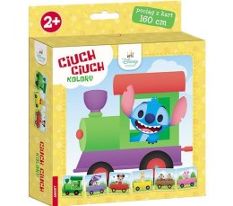 Książka dla dzieci Disney Maluch. CIUCH CIUCH. Kolory Ameet (POC 9202) Ameet