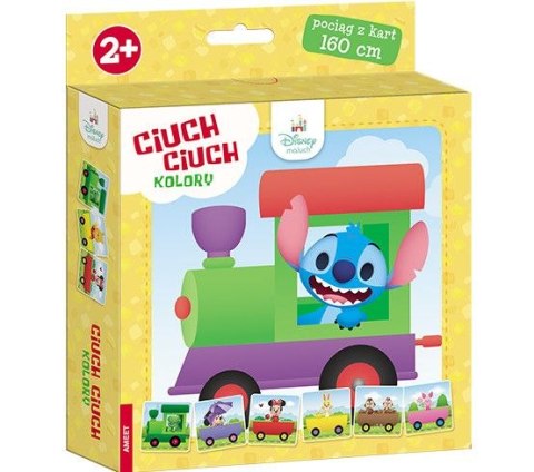 Książka dla dzieci Disney Maluch. CIUCH CIUCH. Kolory Ameet (POC 9202) Ameet