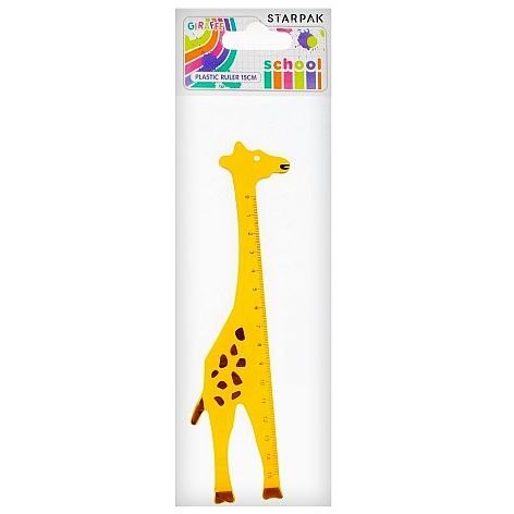 Linijka plastikowa 15cm Starpak (354297) Starpak