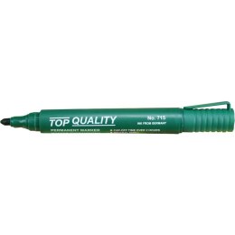 Marker permanentny wkład zielony 2,0mm okrągła końcówka Top Quality (715) Top Quality