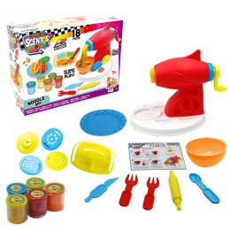 Masa plastyczna dla dzieci MASZYNKA DO MAKARONU mix Dumel (ST42969) Dumel
