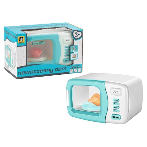 Mikrofalówka zabawkowa na baterie, światło i dźwięk Adar (521759) Adar