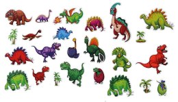Naklejka (nalepka) Craft-Fun Series dinozaury Titanum (24MH1112) Titanum