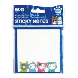 Notes samoprzylepny (karteczki) 80k [mm:] 76x76 M&G (HA LZ 4228-12) M&G