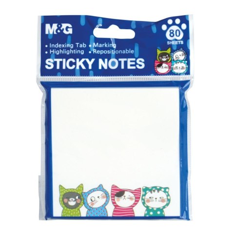 Notes samoprzylepny (karteczki) 80k [mm:] 76x76 M&G (HA LZ 4228-12) M&G