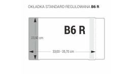 Okładka B6 [mm:] 239x330-360 Biurfol (oz-42) Biurfol