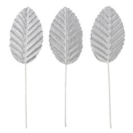 Ozdoba materiałowa Craft-Fun Series Liście na druciku srebrne Titanum (SY-007) Titanum