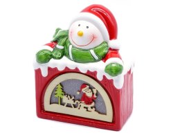 Ozdoba świąteczna dekoracja ceramiczna 11,5cm mix One Dollar (365308) One Dollar