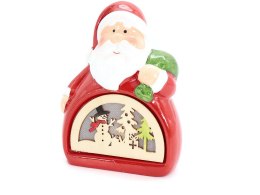 Ozdoba świąteczna dekoracja ceramiczna 12cm mix One Dollar (365292) One Dollar