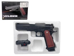 Pistolet z laserem, na kulki Cabo Toys (K1162P) Cabo Toys
