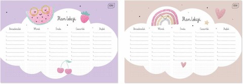 Plan lekcji Glitter Interdruk (PLANA4GLI) Interdruk