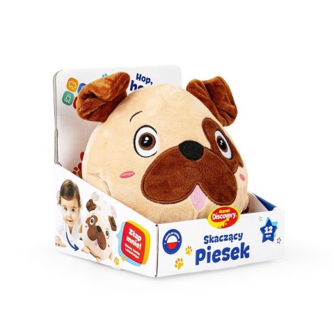 Pluszak interaktywny SKACZĄCY PIES Discovery (DD30842) Discovery
