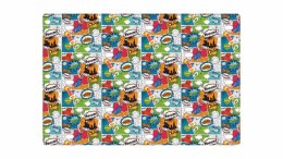 Podkład na biurko KOMIKS mix nadruk PVC PCW [mm:] 380x580 Biurfol (NPB-02-11) Biurfol